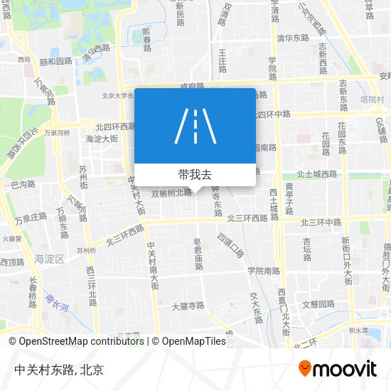 中关村东路地图