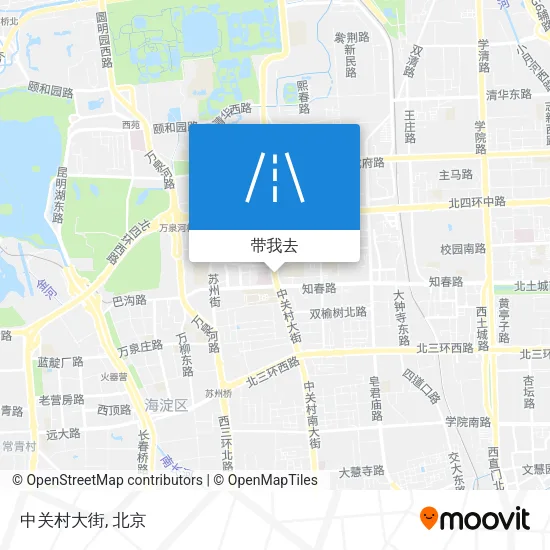 中关村大街地图