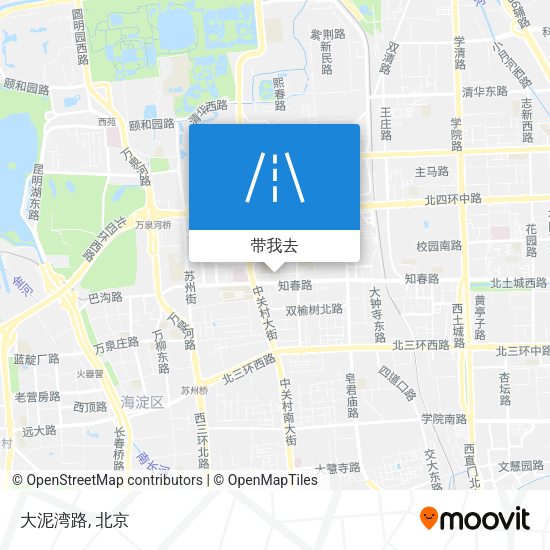 大泥湾路地图