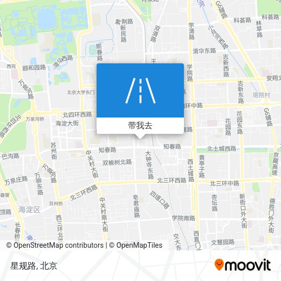 星规路地图