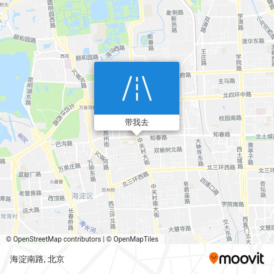 海淀南路地图