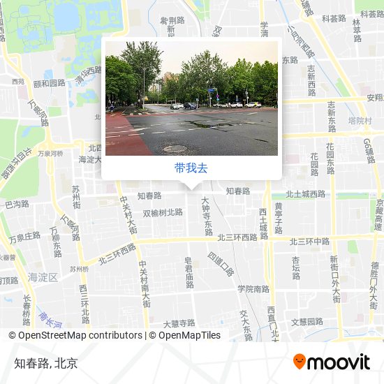 知春路地图