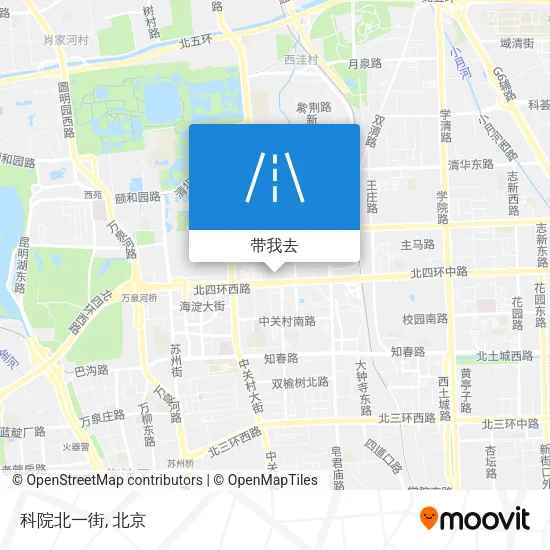 科院北一街地图