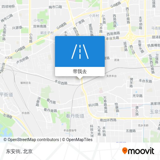 东安街地图