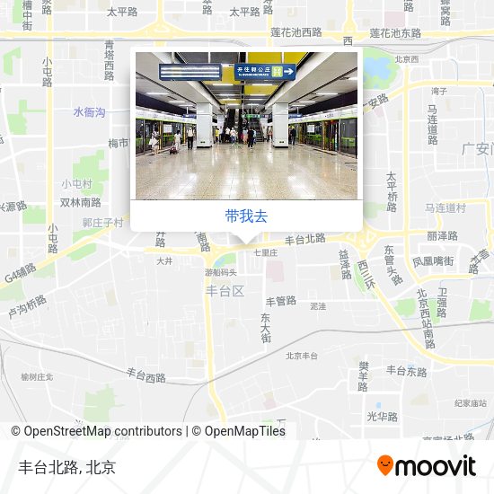 丰台北路地图