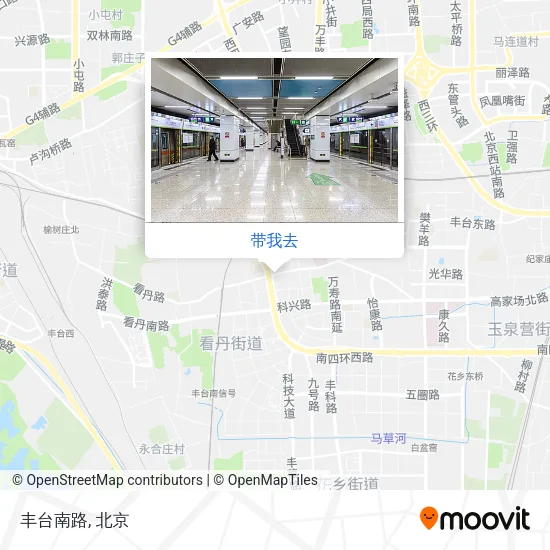 丰台南路地图