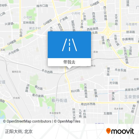 正阳大街地图