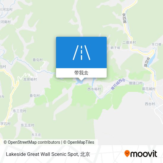 Lakeside Great Wall Scenic Spot地图