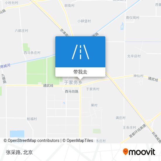 张采路地图