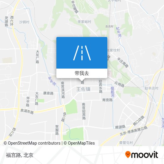 福宫路地图
