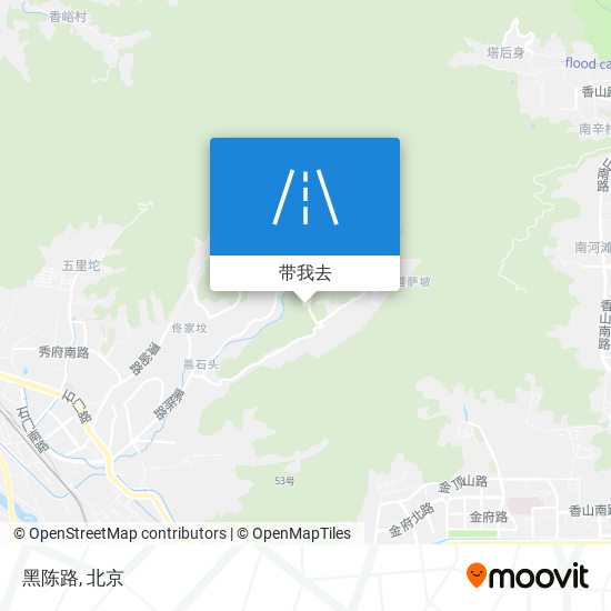 黑陈路地图