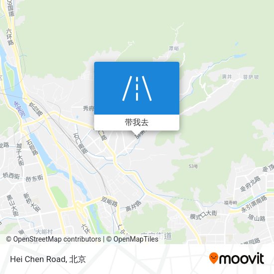 Hei Chen Road地图