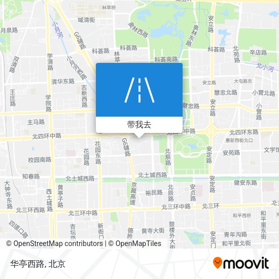 华亭西路地图