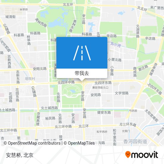 安慧桥地图