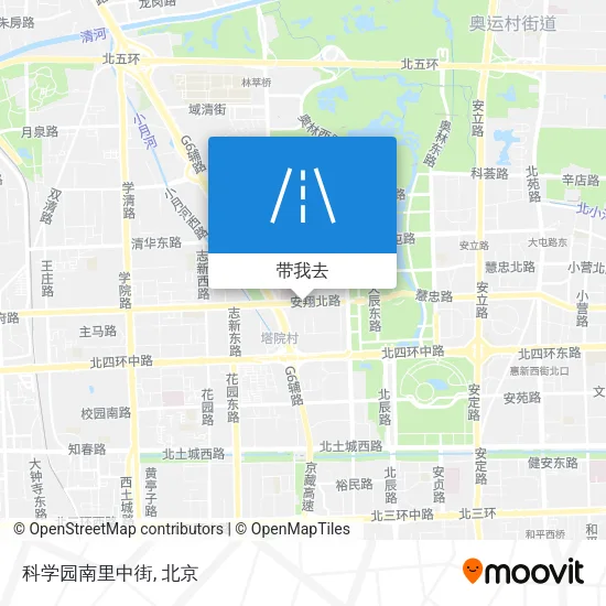 科学园南里中街地图