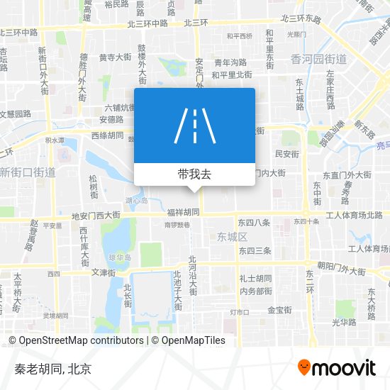 秦老胡同地图
