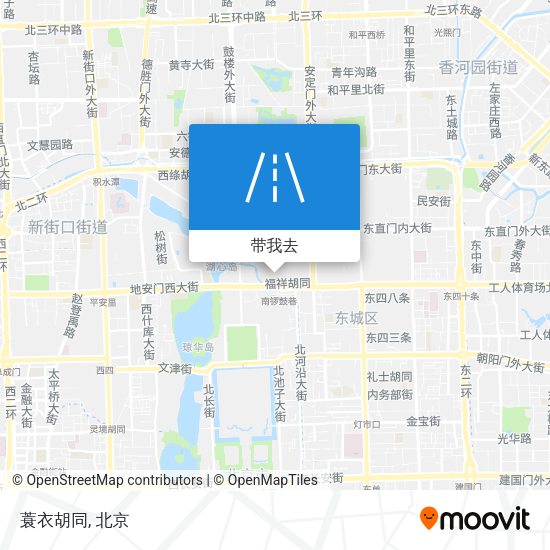 蓑衣胡同地图