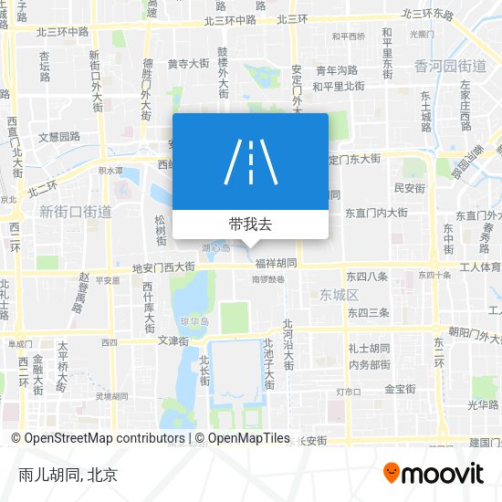雨儿胡同地图