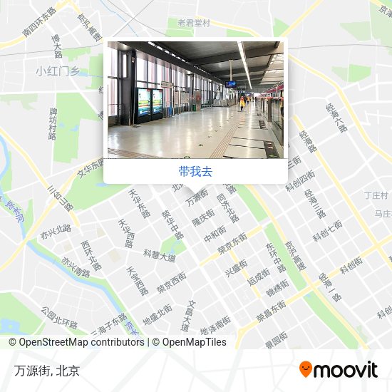 万源街地图