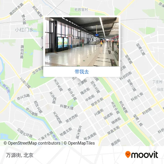 万源街地图