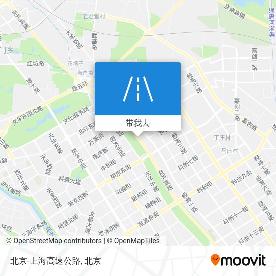 北京-上海高速公路地图