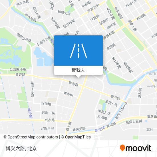 博兴六路地图