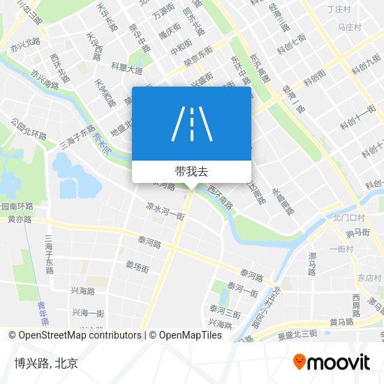 博兴路地图