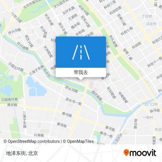 地泽东街地图