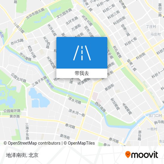 地泽南街地图