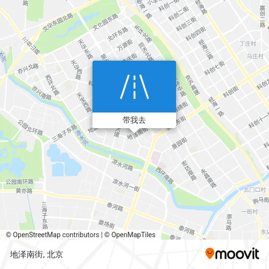 地泽南街地图