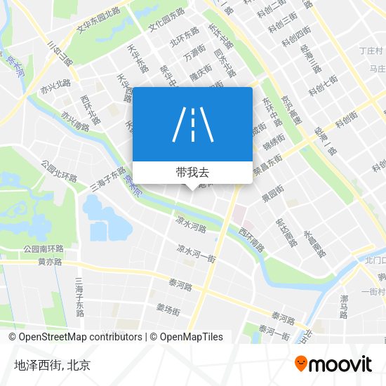地泽西街地图
