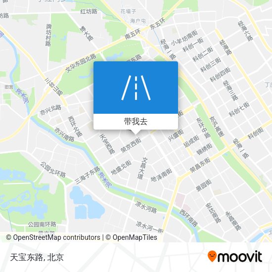 天宝东路地图