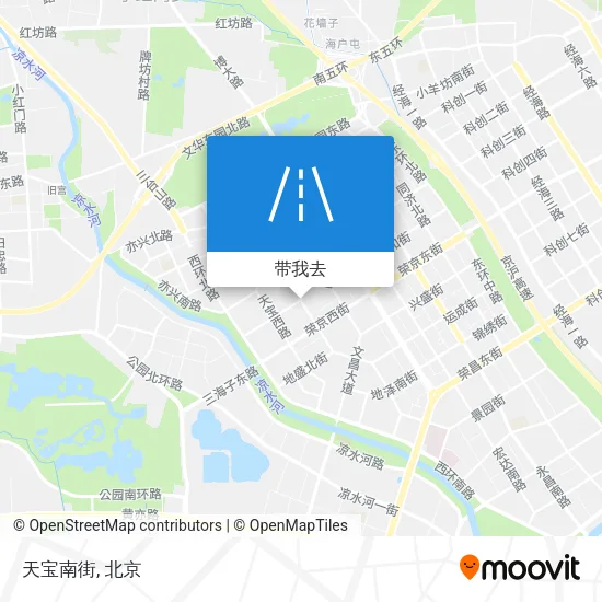 天宝南街地图