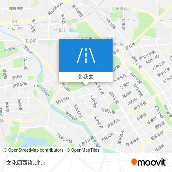 文化园西路地图