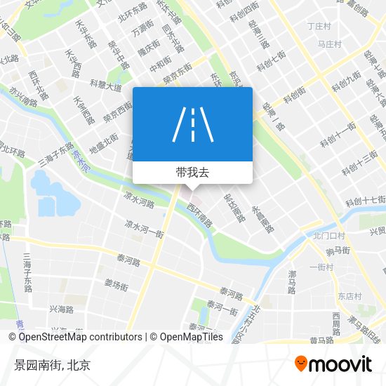 景园南街地图