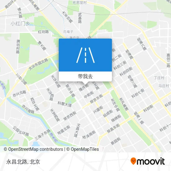 永昌北路地图