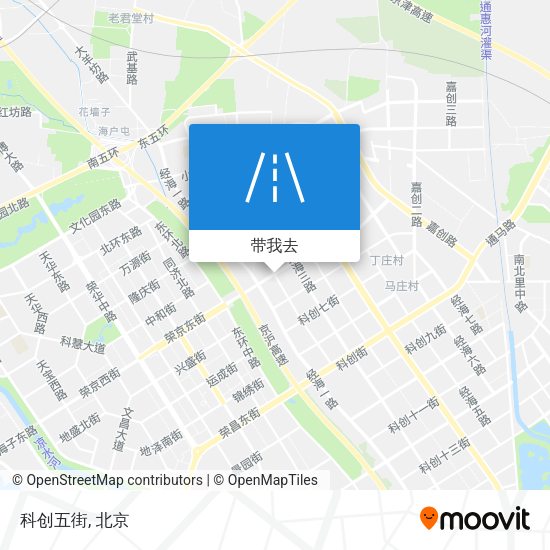 科创五街地图