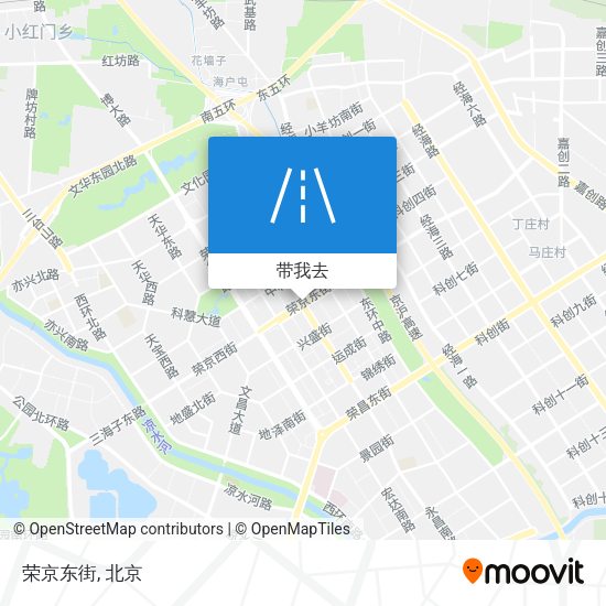荣京东街地图