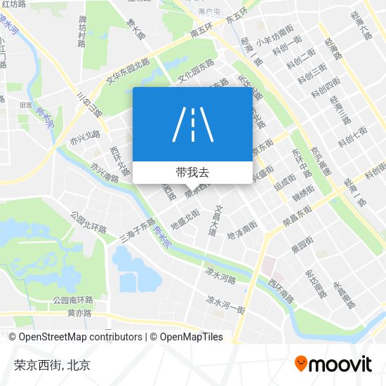 荣京西街地图