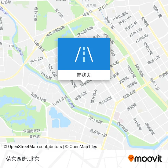 荣京西街地图