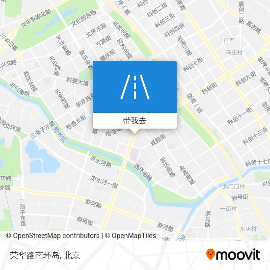 荣华路南环岛地图