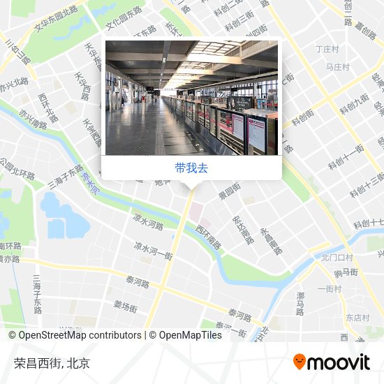 荣昌西街地图