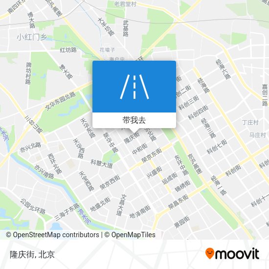 隆庆街地图