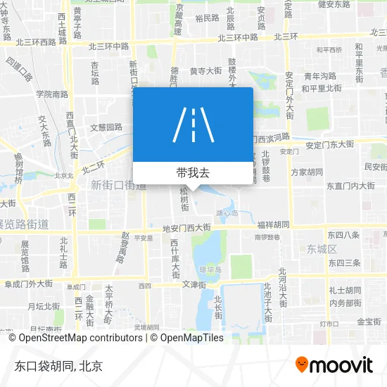 东口袋胡同地图