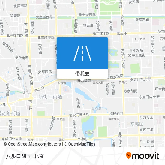 八步口胡同地图
