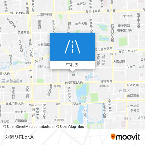 刘海胡同地图