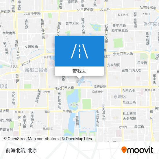 前海北沿地图