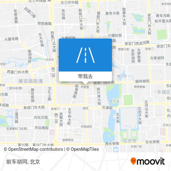 前车胡同地图
