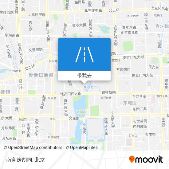 南官房胡同地图