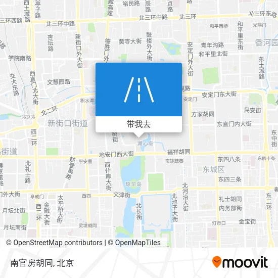 南官房胡同地图